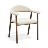 Set di 2 sedie Hudson con gambe in finitura rovere scuro