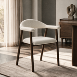 Set di 2 sedie Hudson con gambe in finitura rovere scuro