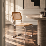Set di 2 sedie Brent in rattan chiaro