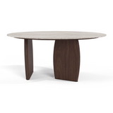 Table basse Bali céramique aspect travertin