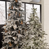 Sospensione di Natale stella di ferro h10