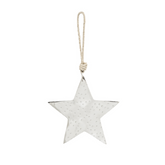 Suspension de Noël Étoile Métal