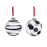 2 Palline di Natale MOTIFS
