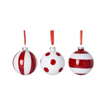 3 Esferas de Navidad MOTIFS