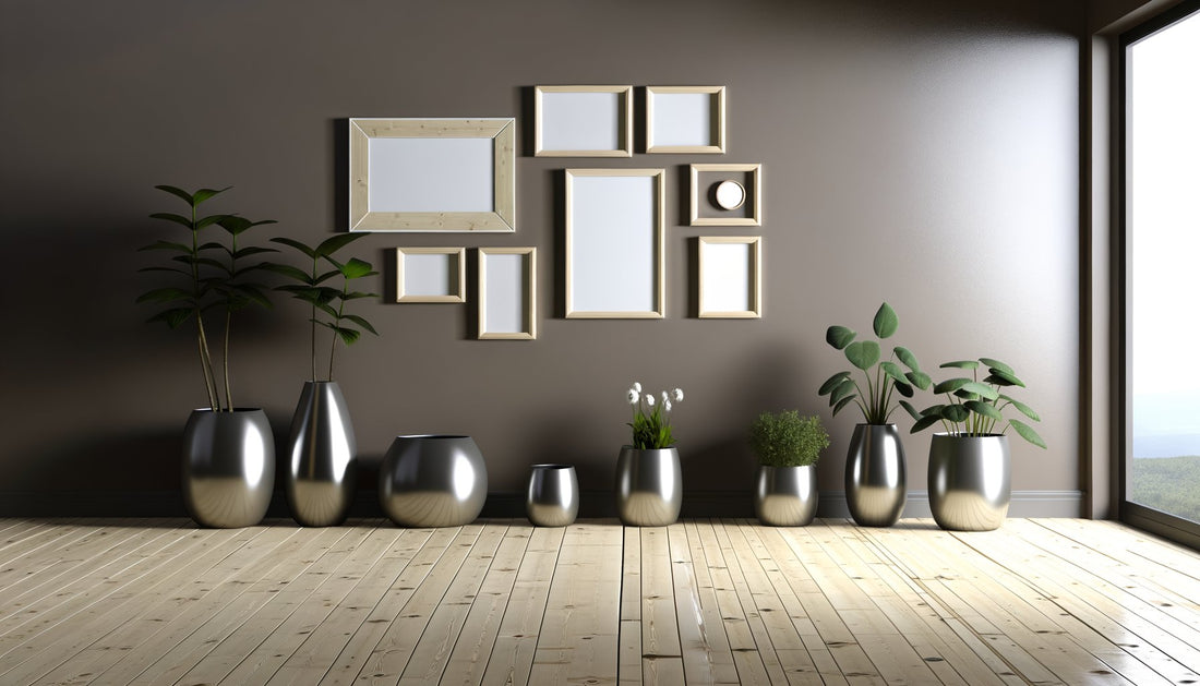 Comment créer une ambiance élégante avec des cadres-photos et cache-pots ?
