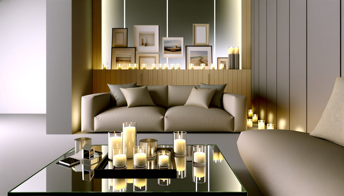 Comment créer une ambiance unique avec des bougies parfumées et des miroirs pour la Saint-Valentin ?