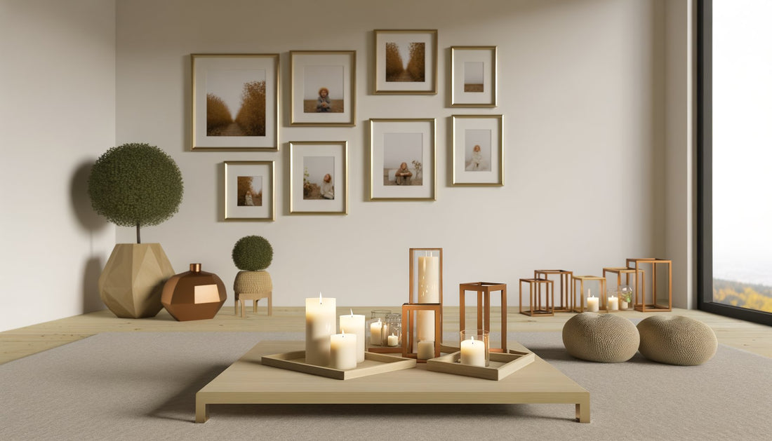 Comment préparer sa maison pour un automne cosy avec la collection de cadres-photo et bougies non parfumées