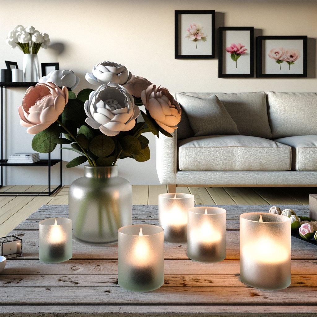 Éclat et Sentiments: Les Bougies Parfumées et les Fleurs Artificielles, Clés d'une Déco d'Intérieur Emplie de Magie