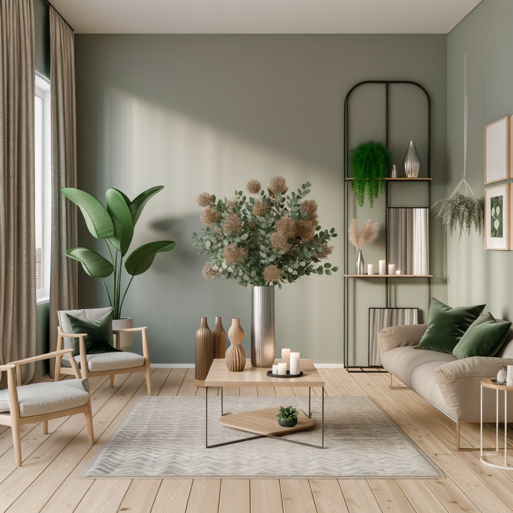 Fascination Végétale: Des Arrangements Floraux Artificiels et Mobilier pour une Maison Pleine de Vie