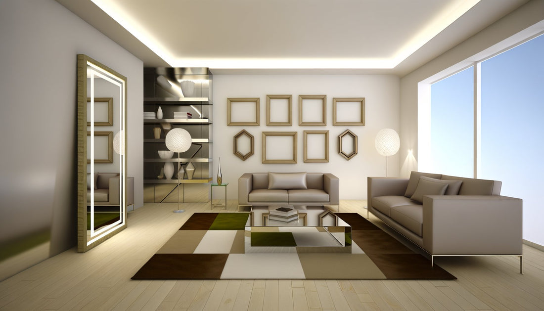 Idées créatives pour embellir son intérieur avec des cadres-photos et miroirs tendances