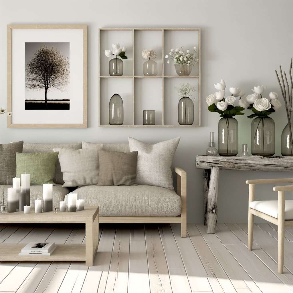 Réinventez Votre Espace de Vie: Mobilier Élégant et Fleurs Artificielles pour un Intérieur de Rêve