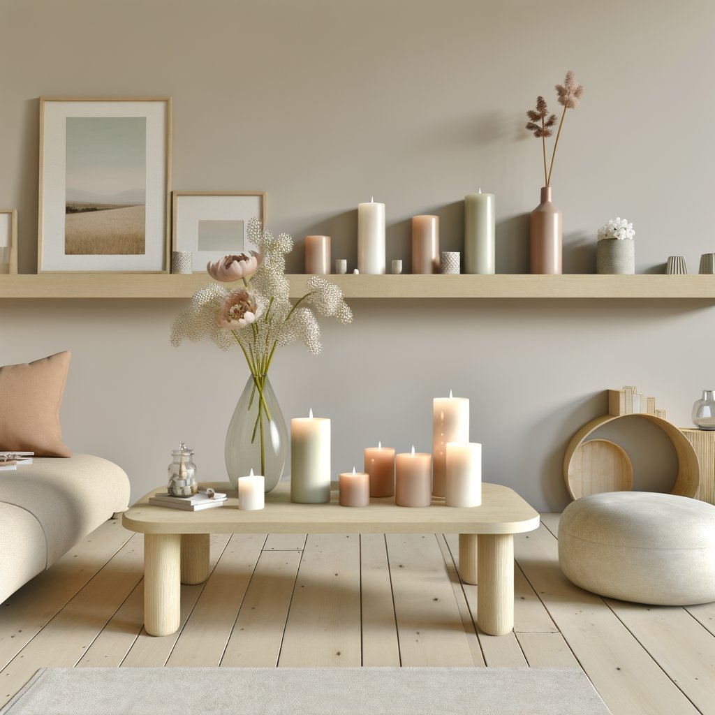 Saisons de Délices Visuels: Osez les Bougies Aromatiques et Décorations Florales pour un Intérieur Ressourçant