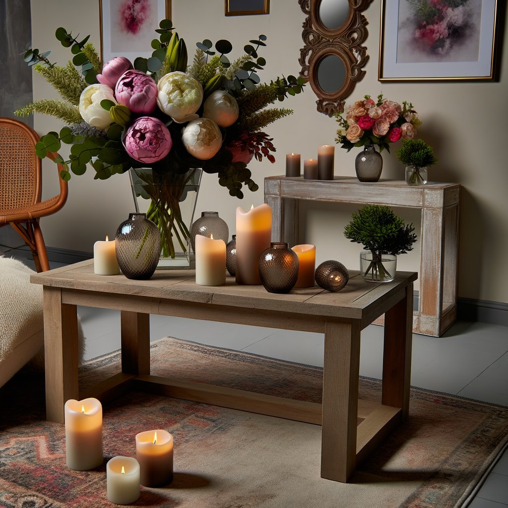 Sublimez Votre Demeure : Éveil des Sens et Décoration avec Bougies, Senteurs et Floraisons Artificielles