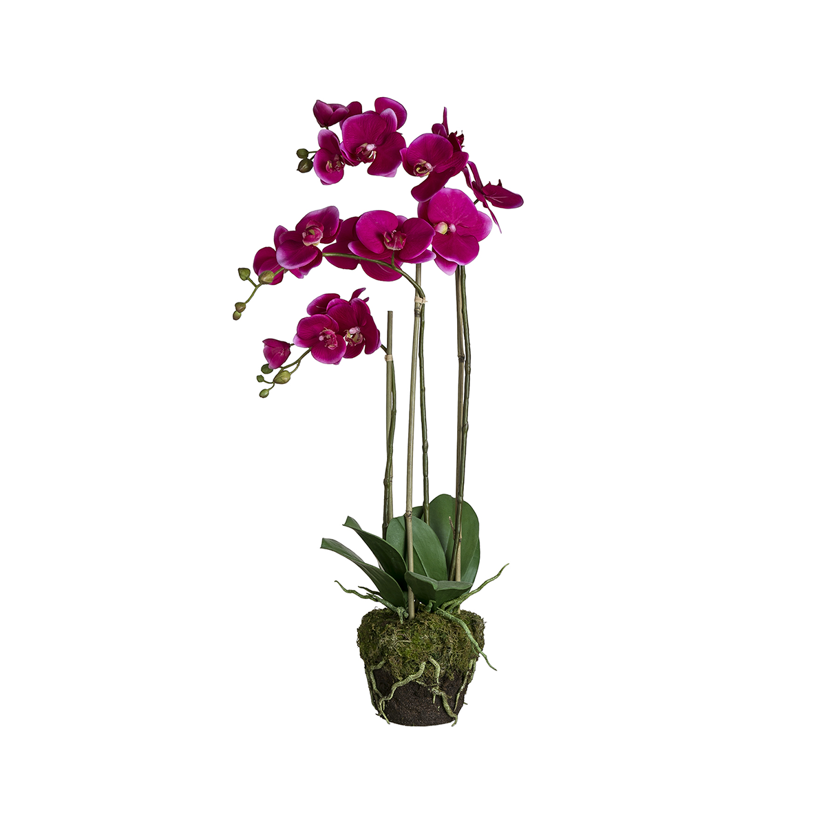 Orquídea artificial de tierra H82