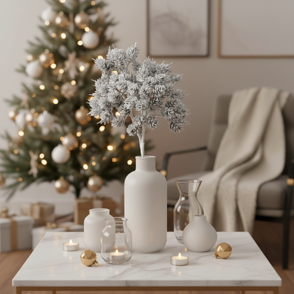 Rama piña lentejuelas eva h38