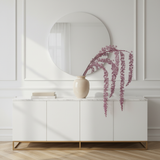 Ramo di bacche cadenti glassato di Natale