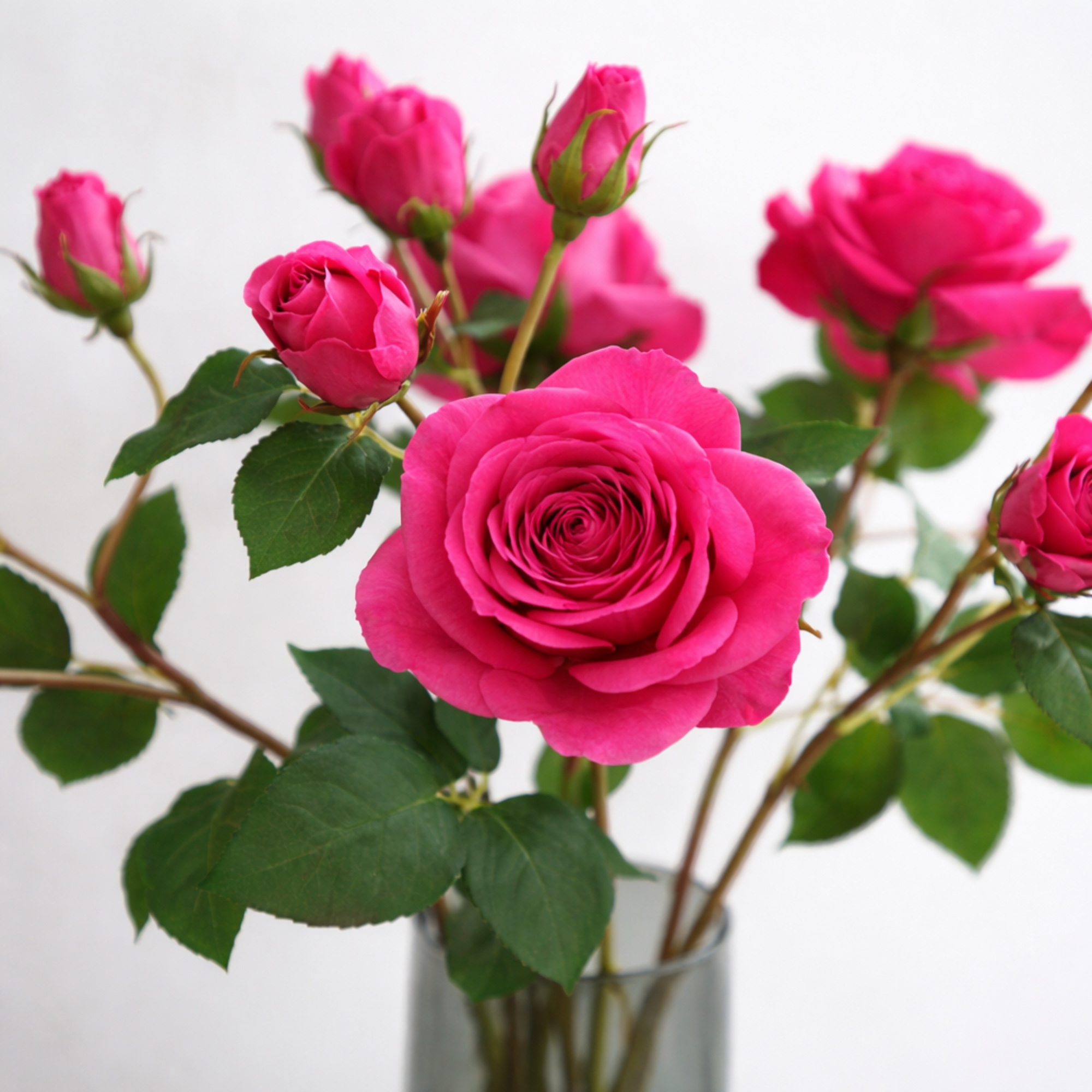 Tige de Rose Avec Bourgeon