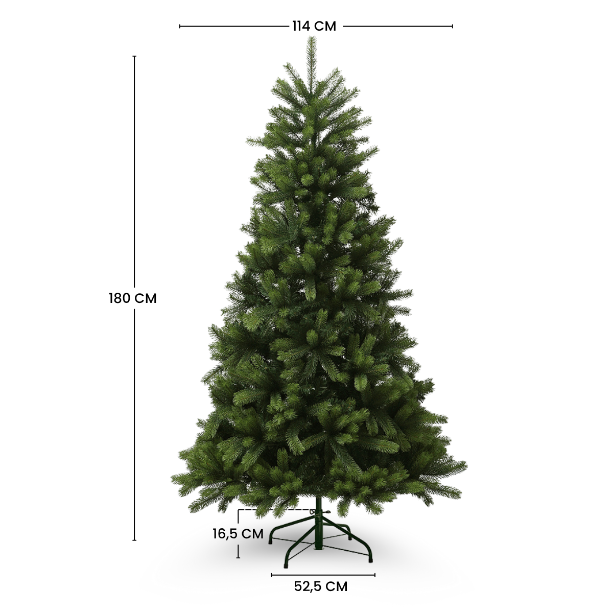 Árbol de Navidad Sam 180cm