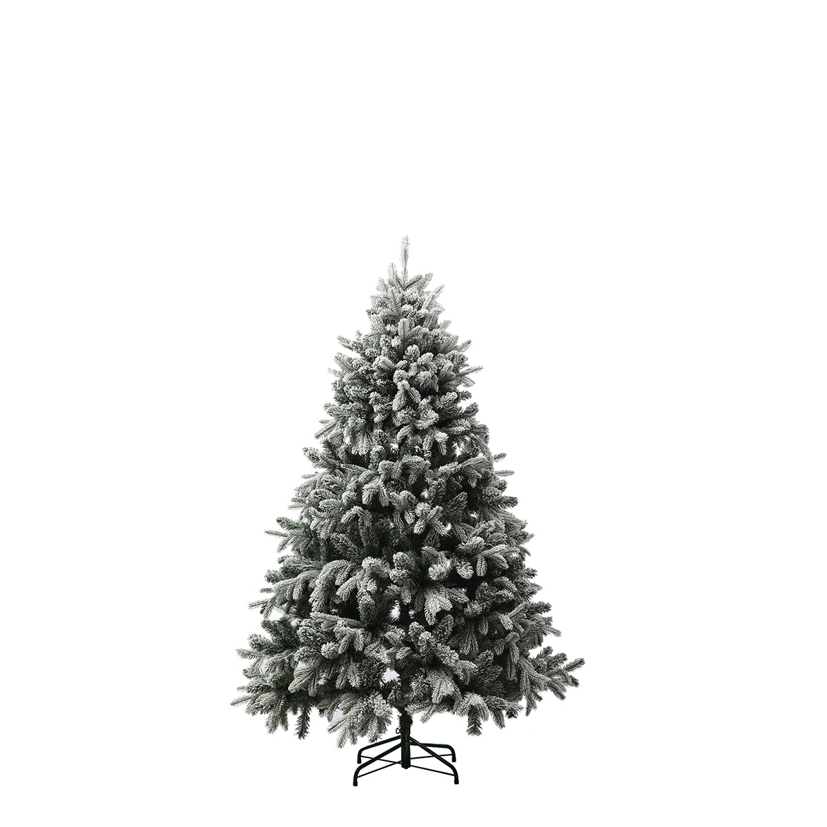 Árbol de Navidad flocado 180cm