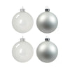 Box of 4 Christmas balls