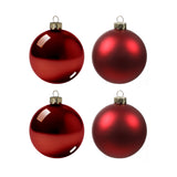 Box of 4 Christmas balls