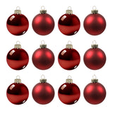 Box of 12 Christmas balls