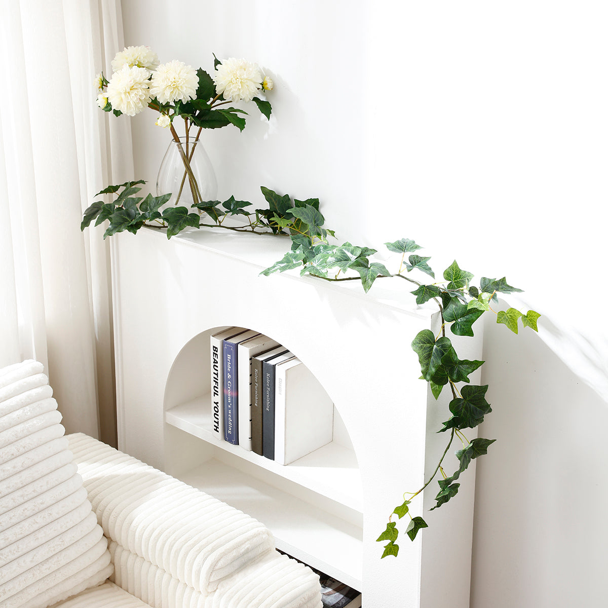 Best Artificial Ghirlanda Edera Inglese 200 Cm: Finta Pianta Da Parete Per Decorazione