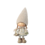 Christmas Figurine Girl Play