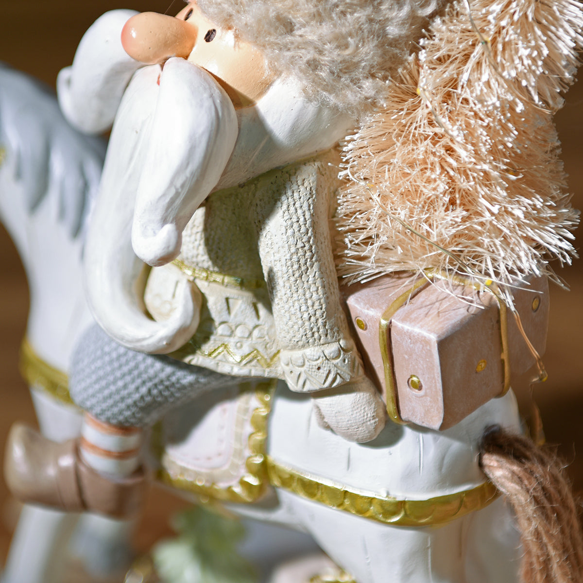Personaggio da gioco di Babbo Natale con LED