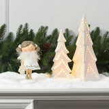 Christmas Figurine Girl with Star Angel