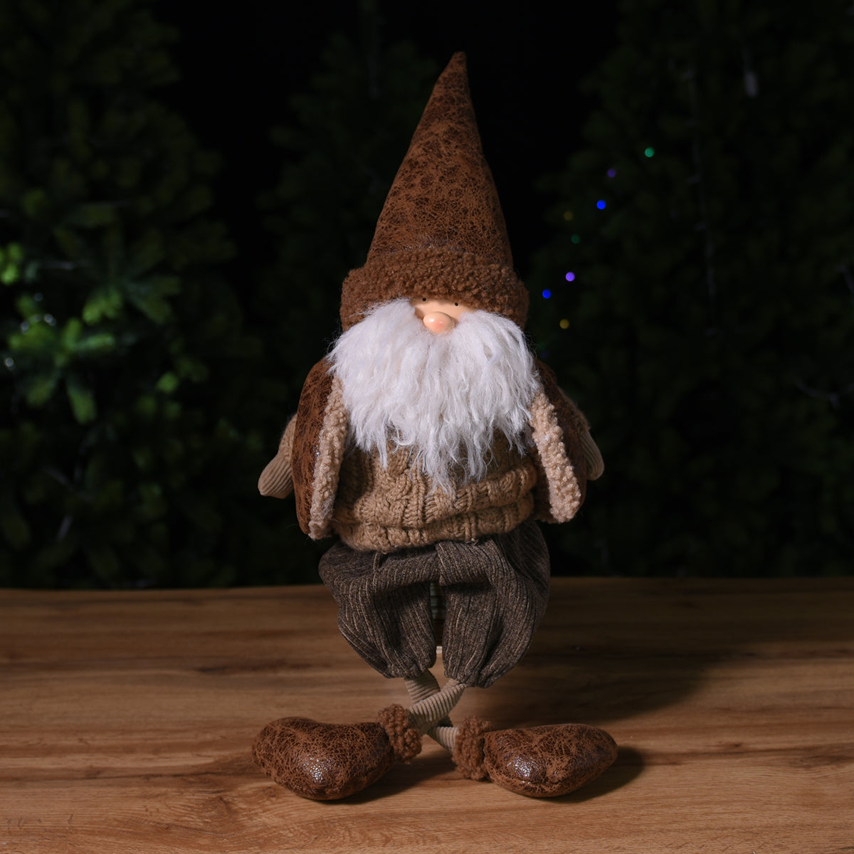 Figurine Père Noël à Asseoir Claus