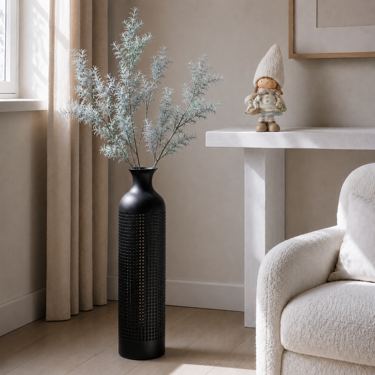 Ramo di Sedum smerigliato H76