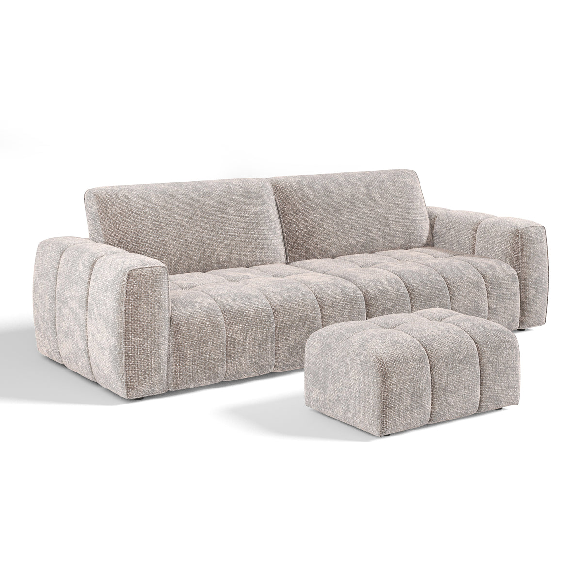 Ensemble Canapé Et Pouf BARI