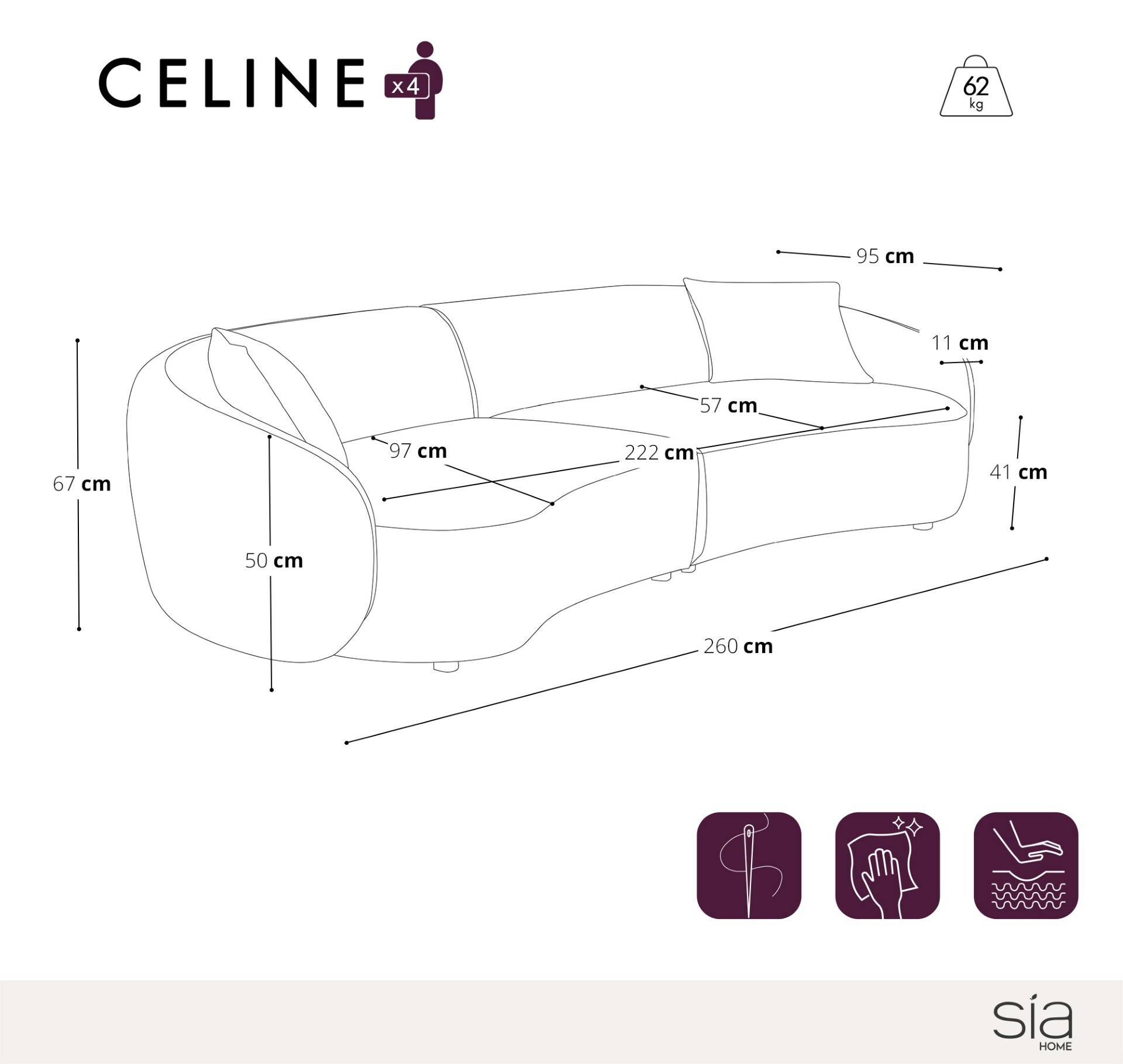 Canapé Céline