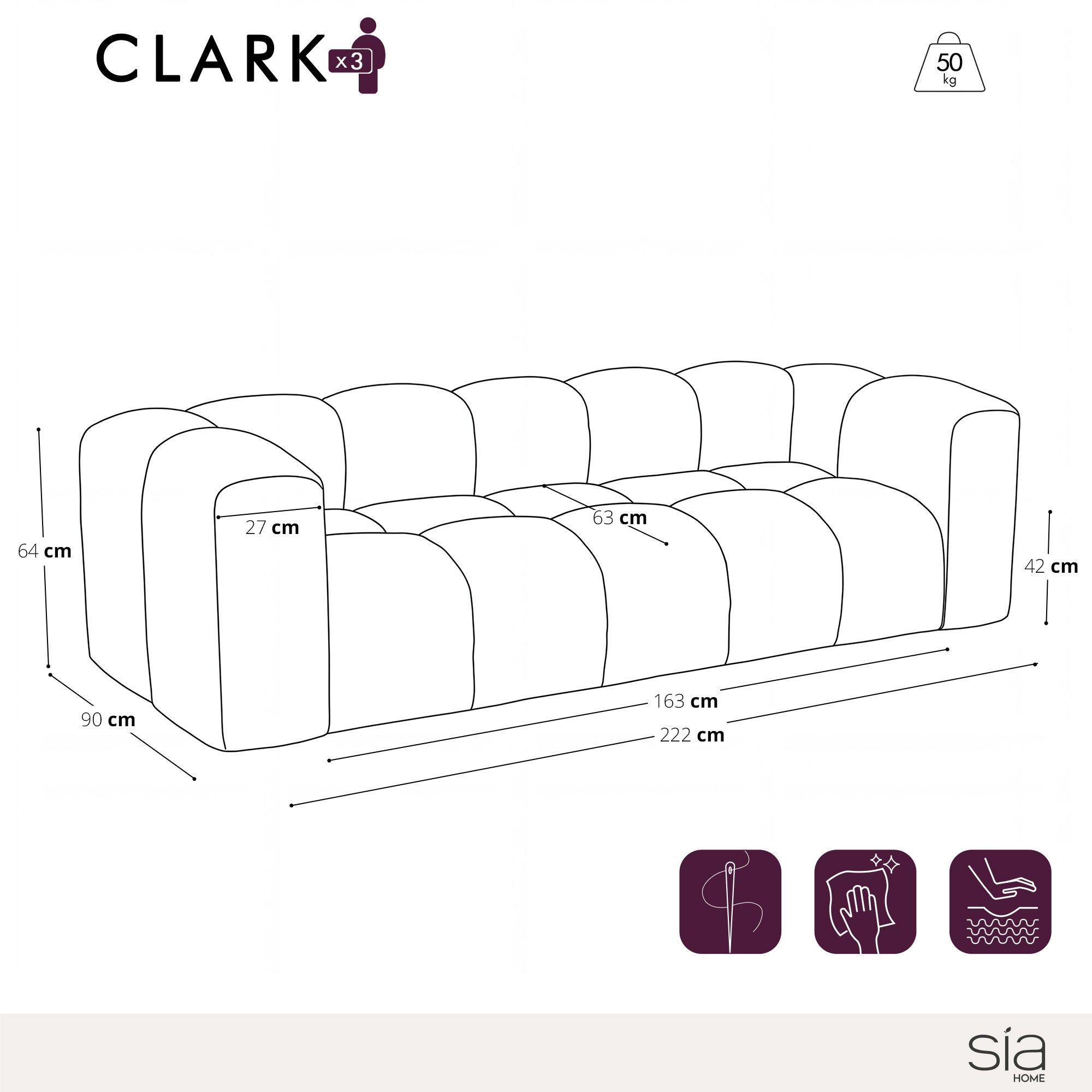 Canapé CLARK