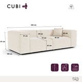 Canapé modulable CUBI