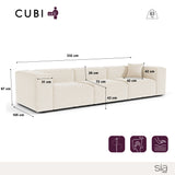 Canapé modulable CUBI