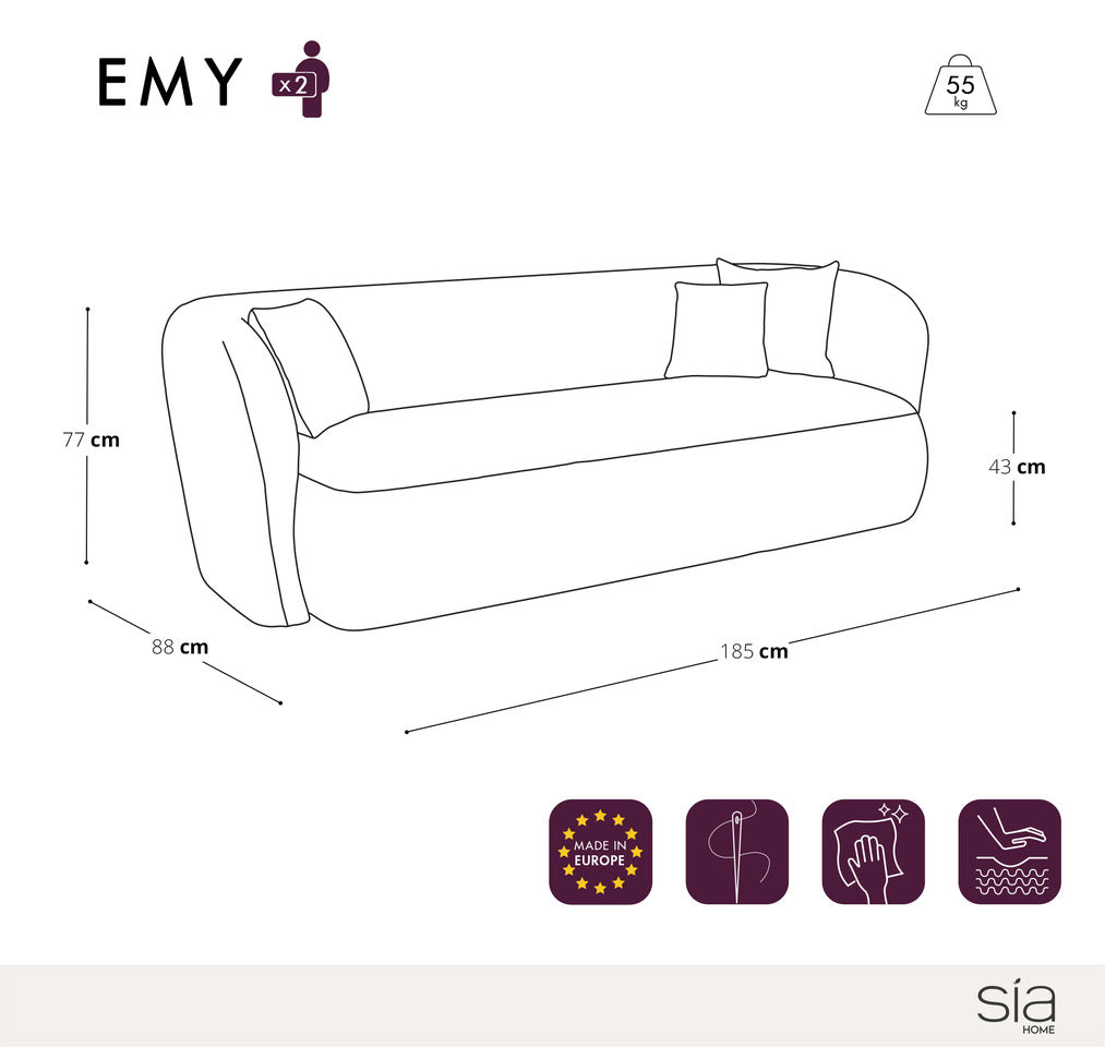 sofá emy