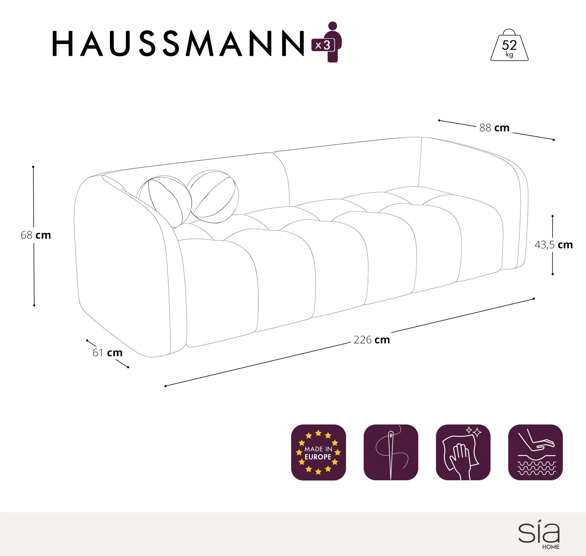 Canapé Haussmann