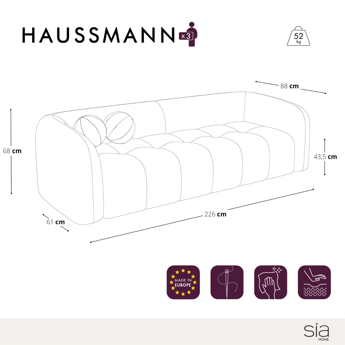 Canapé Haussmann