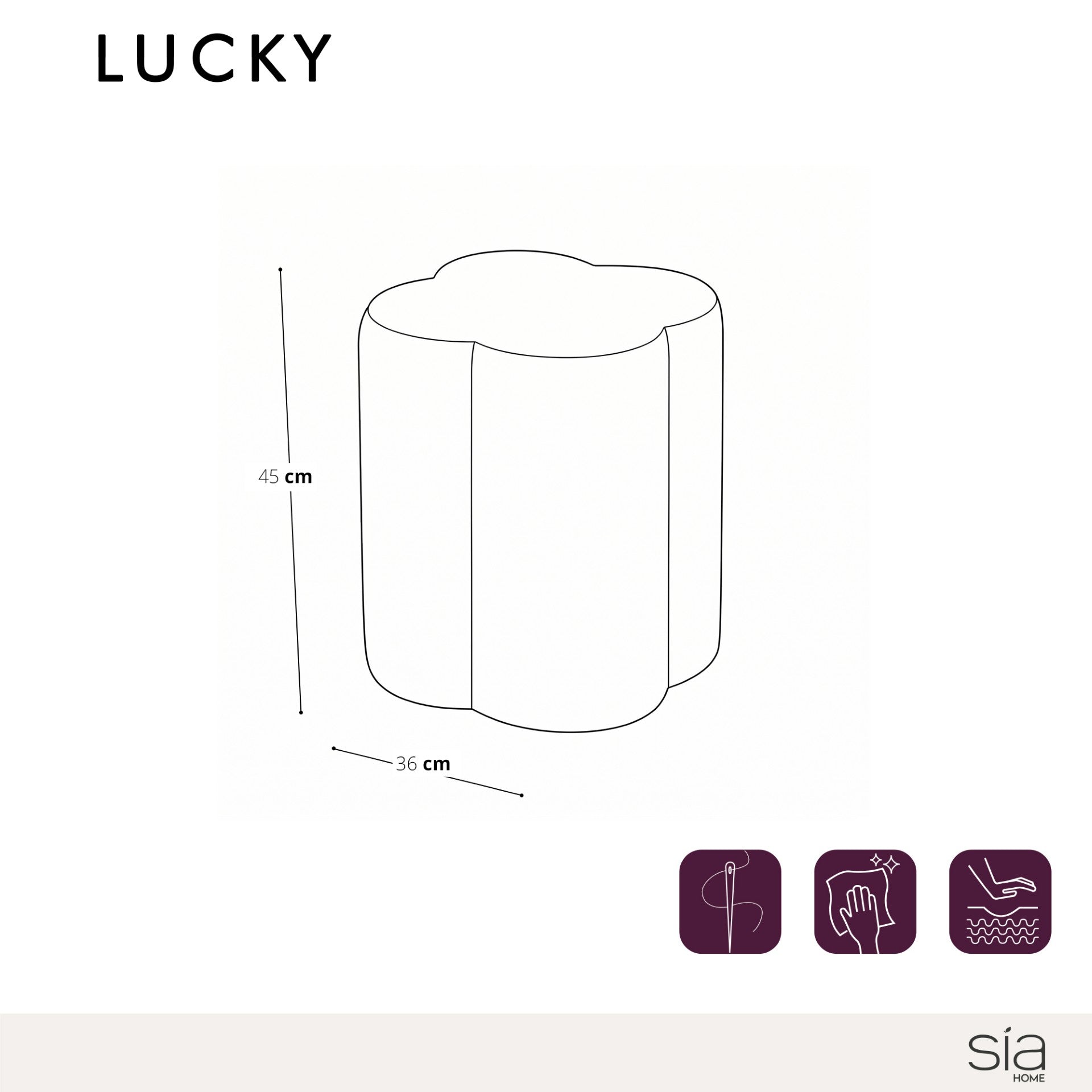 Pouf Lucky