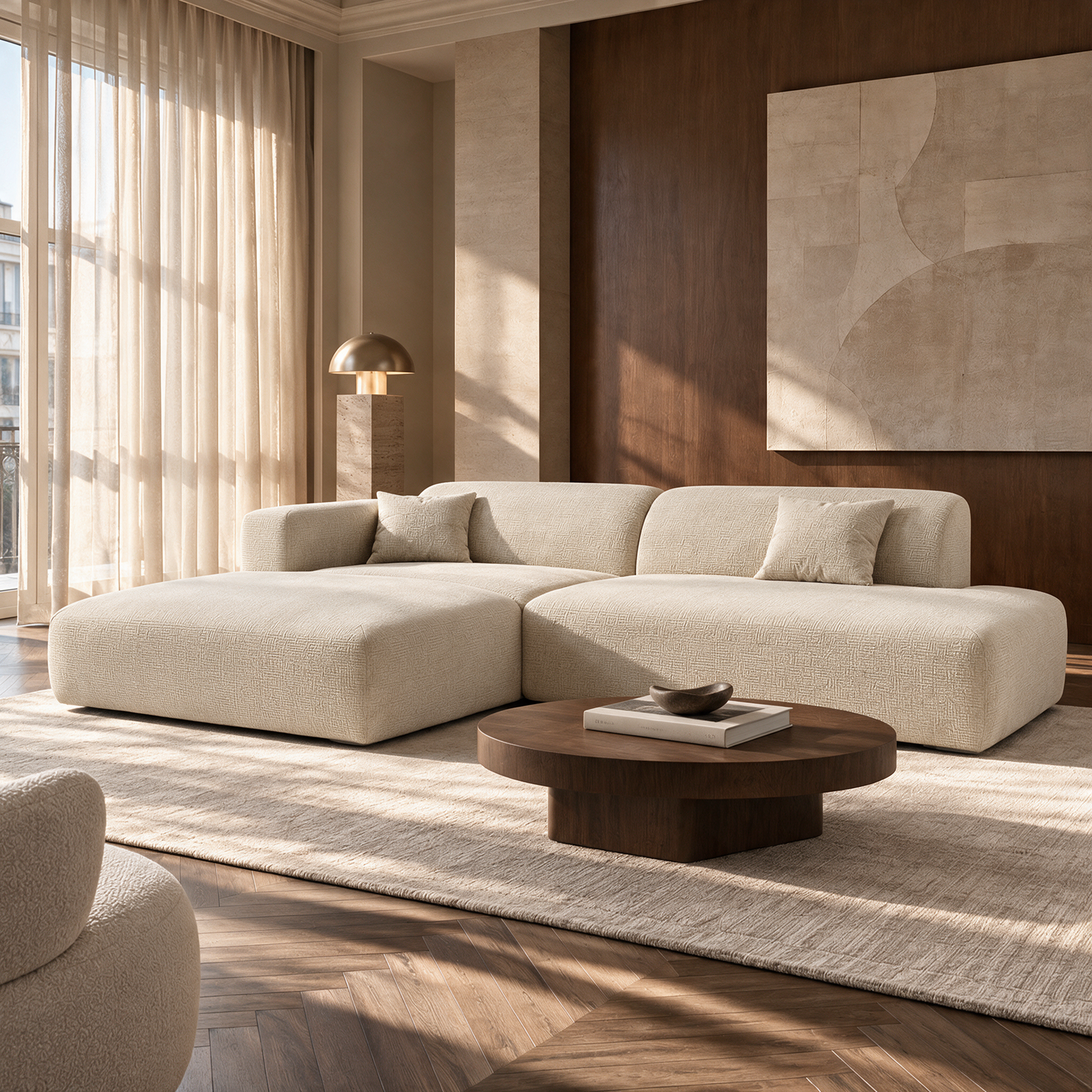 Myra Open Left Corner Sofa