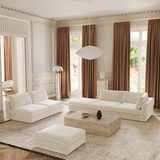 Canapé modulable 4-5 places droit Nest