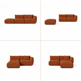Canapé modulable 4-5 places droit NOOMA