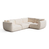 Canapé d'angle droit modulable 5-6 places Nooma