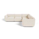 Canapé d'angle panoramique modulable 7-8 places Nooma
