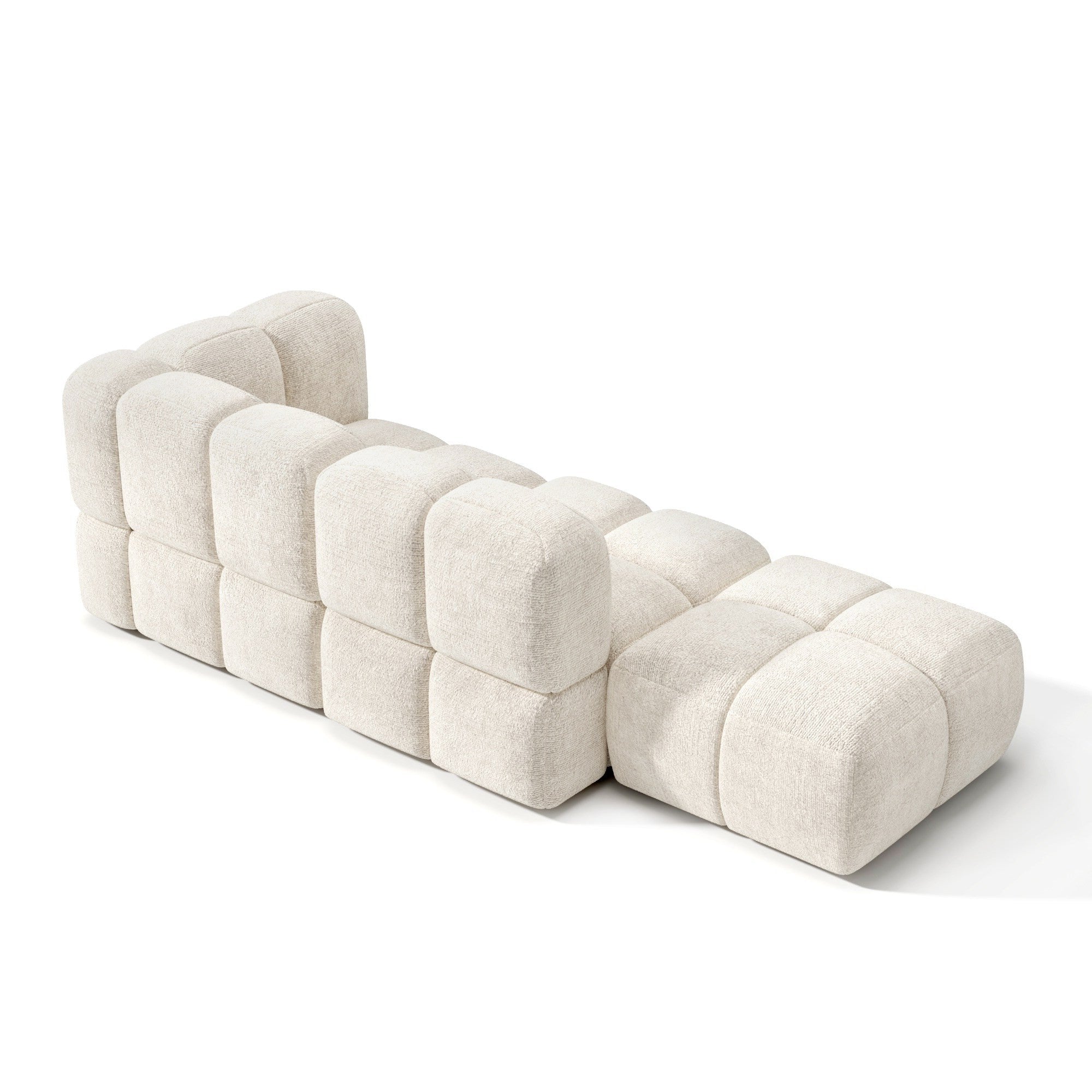 Canapé modulable droit NUBI