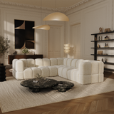 Canapé d'angle panoramique modulable NUBI