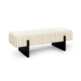 Banc VOG tissu tramé à motif