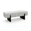 Banc VOG tissu tramé à motif